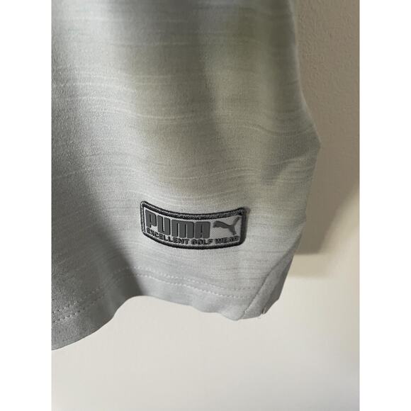 Puma Lightweight Performance Golf UPF 50 T-Shirt Gray Size Small NEW - Picture 7 of 8